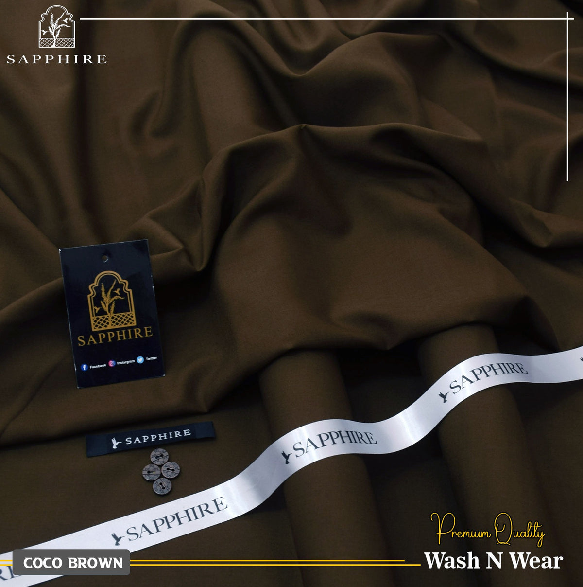 SAPPHIRE MEN – Unstitched Wash & Wear 11