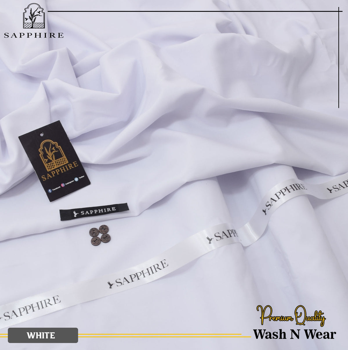 SAPPHIRE MEN – Unstitched Wash & Wear 17