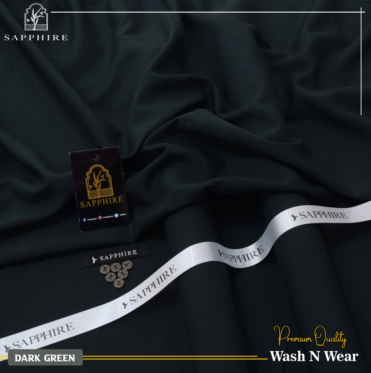 SAPPHIRE MEN – Unstitched Wash & Wear 9