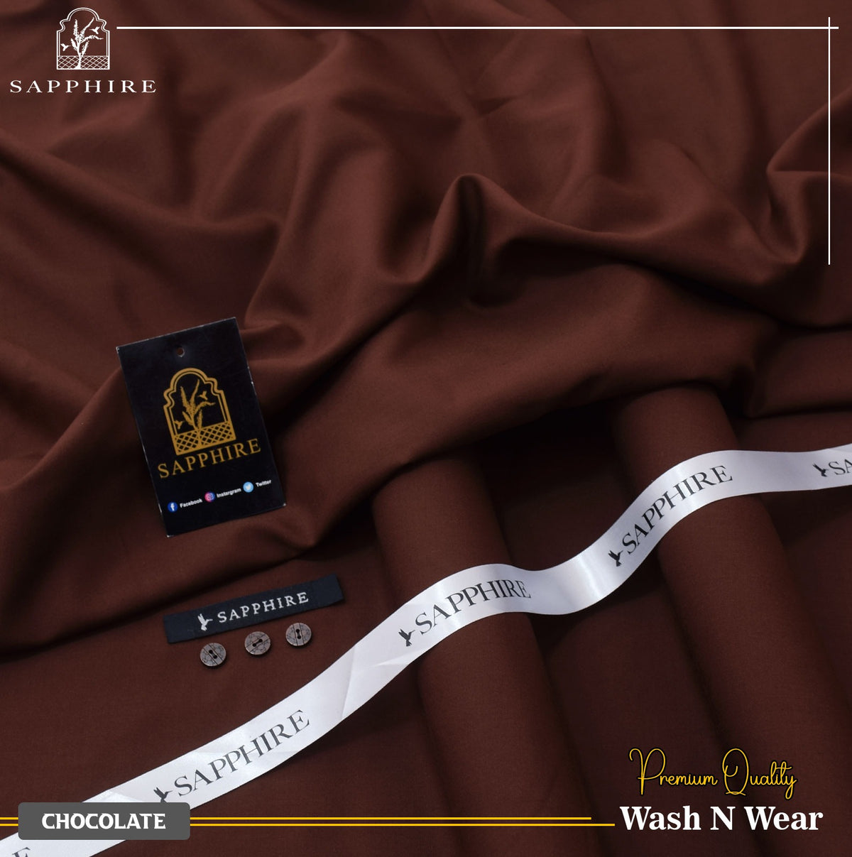SAPPHIRE MEN – Unstitched Wash & Wear 13