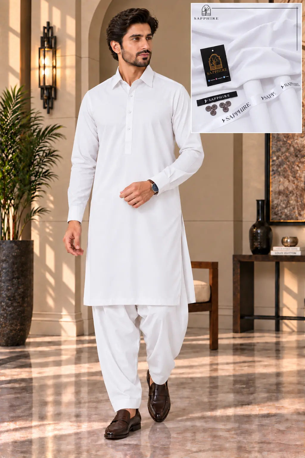 SAPPHIRE MEN – Unstitched Wash & Wear 17